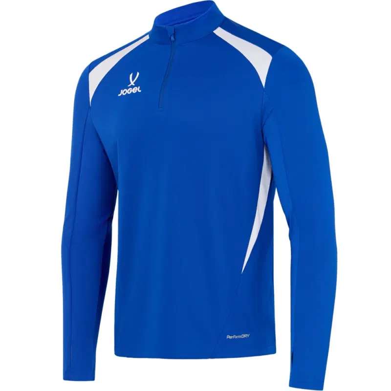 Jogel DIVISION PERFORMDRY TRAINING 1/4 ZIP TOP Джемпер тренировочный детский Синий