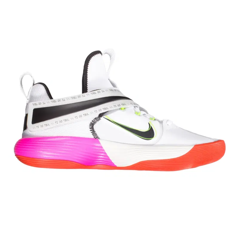 Nike REACT HYPERSET Кроссовки волейбольные Белый/Розовый