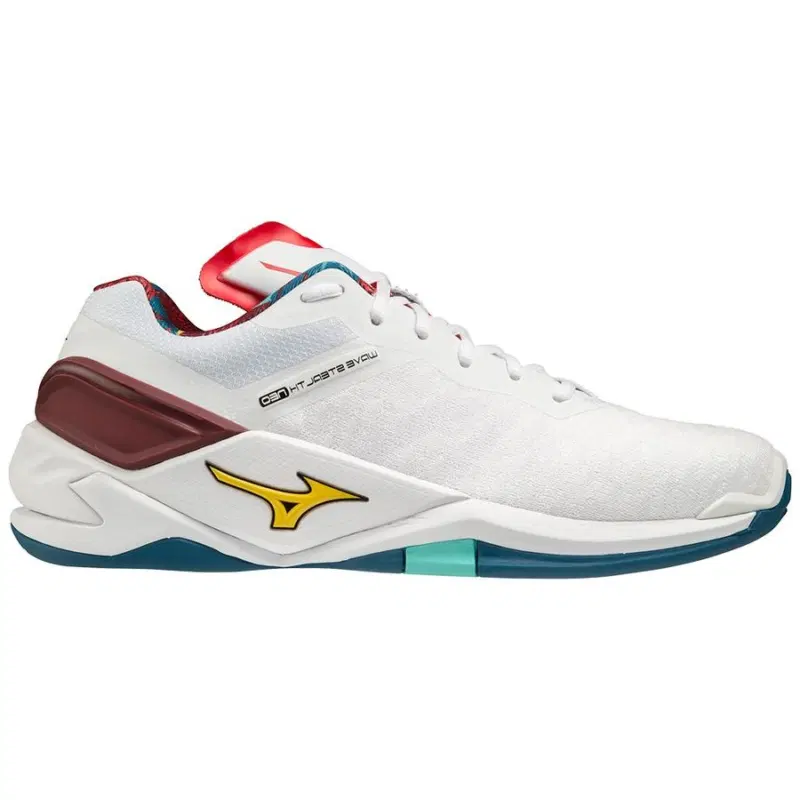 Mizuno WAVE STEALTH NEO Кроссовки гандбольные Белый/Красный