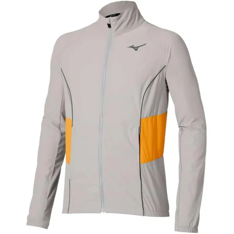 Mizuno FRONTIER SHADOW JACKET Куртка теннисная Серый/Оранжевый