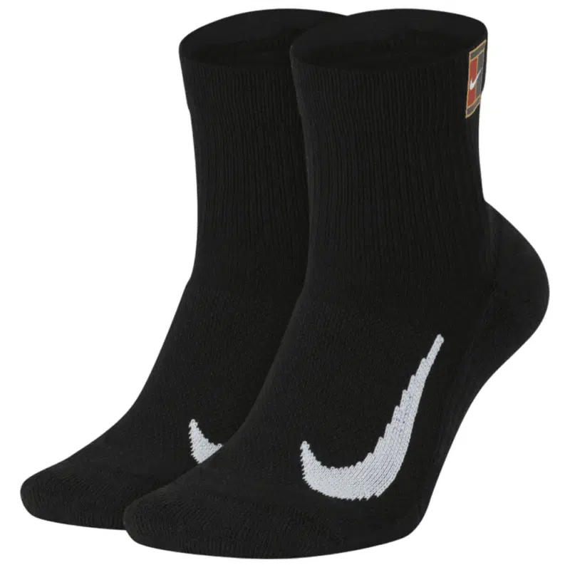 Nike COURT MULTIPLIER MAX Носки теннисные (2 пары) Черный/Белый