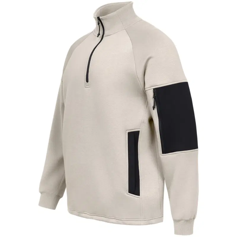 Jogel POWER INSIDE HALF ZIP SWEATSHIRT Свитшот на молнии Бежевый