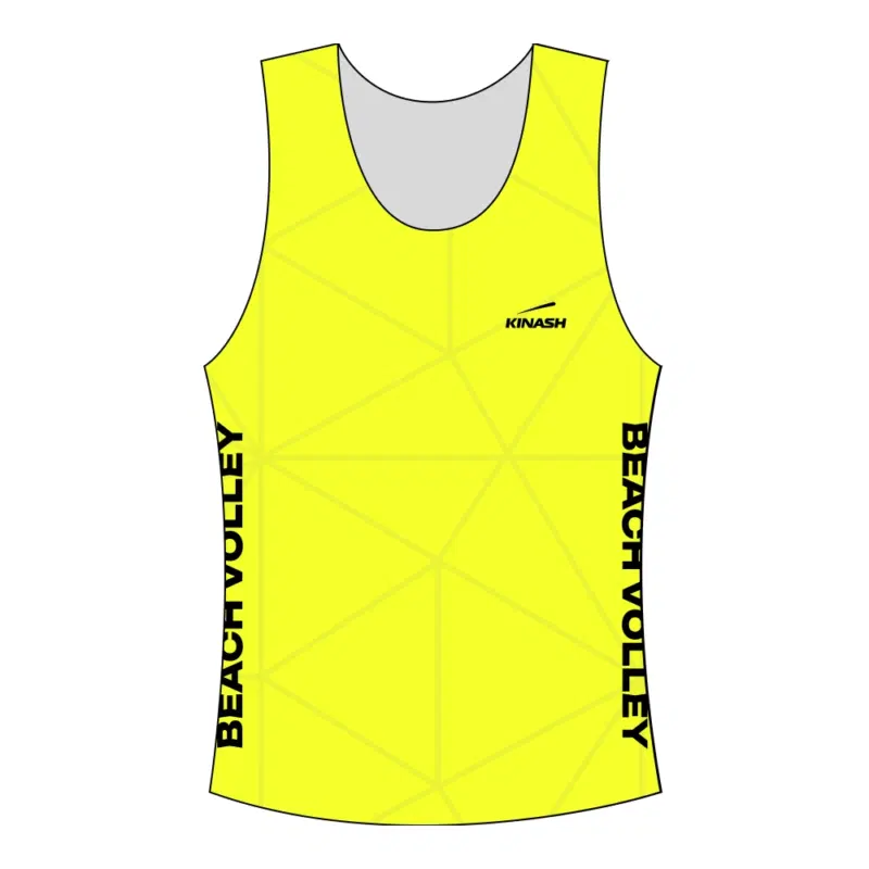 Kinash BEACH VOLLEY Майка для пляжного волейбола Желтая