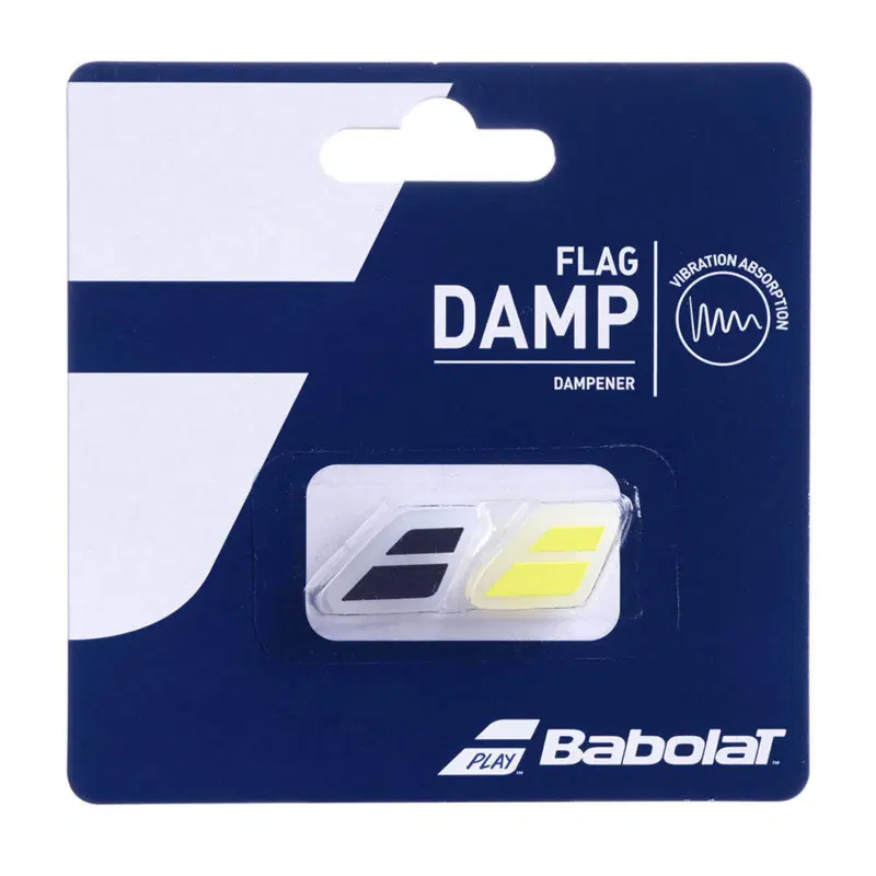Babolat FLAG DAMP Виброгаситель Черный/Желтый