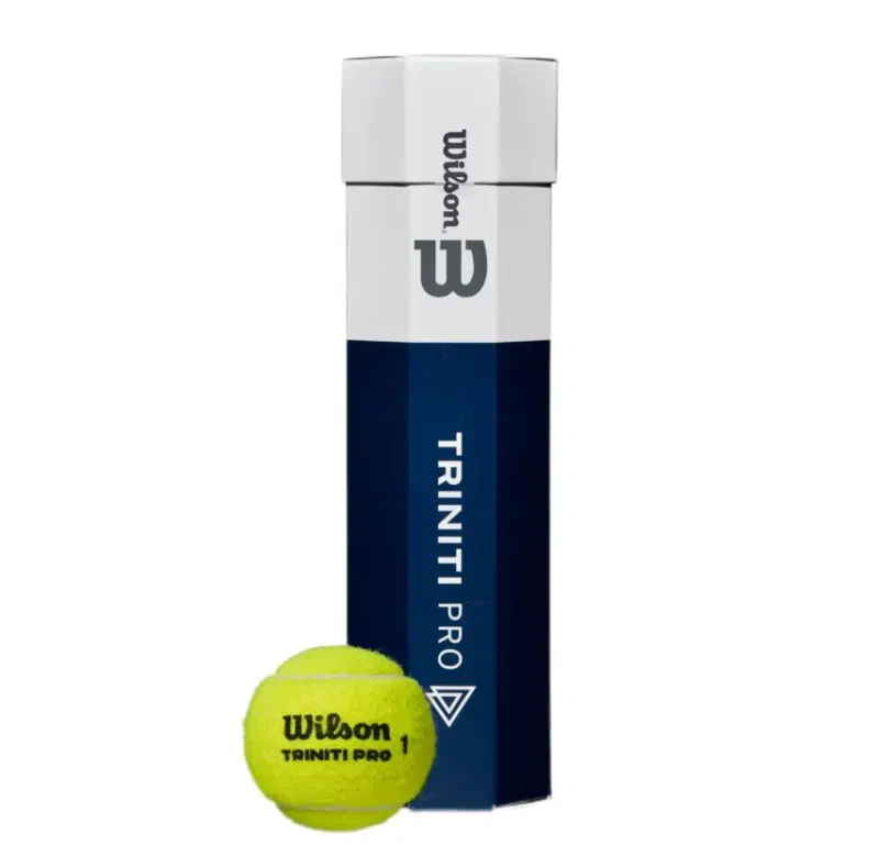 Wilson TRINITY PRO Мячи для большого тенниса (4 мяча в тубе)