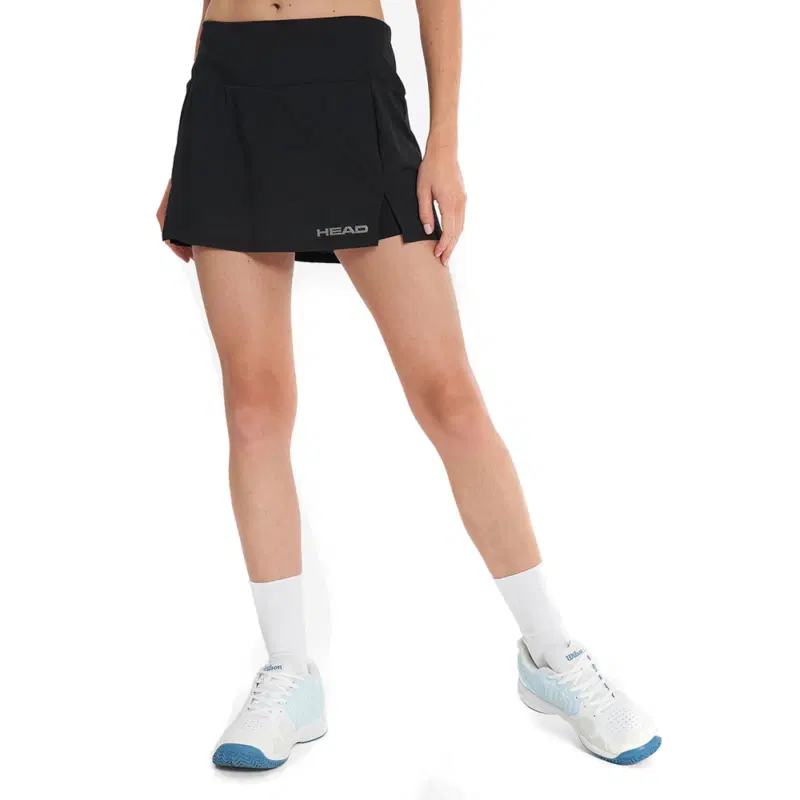 Head CLUB BASIC SKORT (W) Юбка-шорты теннисные женские Черный