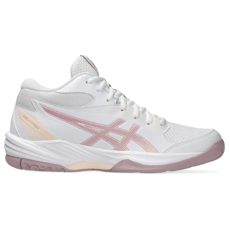 Asics GEL-TASK MT 4 (W) Кроссовки волейбольные женские Белый/Розовый