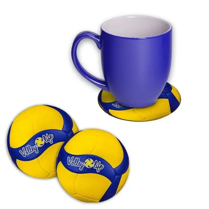 Volleylife Подставки под стаканы "Волейбол мяч пляжный"