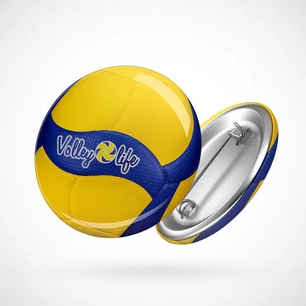 Volleylife Значок "Мяч классический новый"