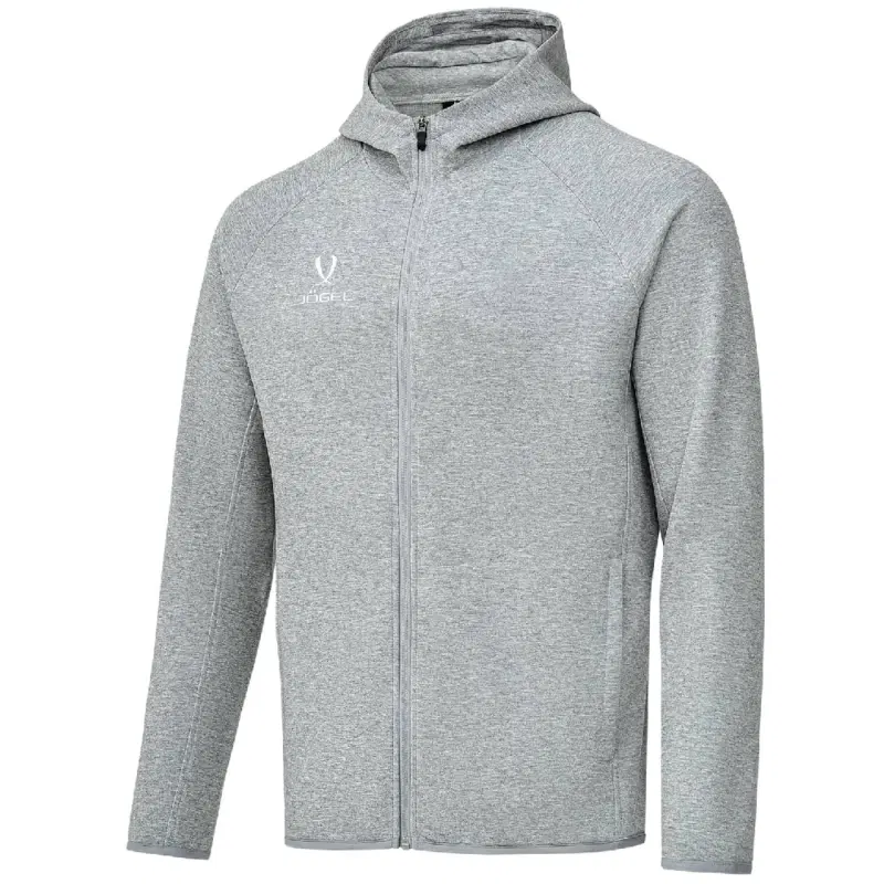 Jögel ESSENTIAL ATHLETE HOODED FZ JACKET 24 Худи на молнии Серый