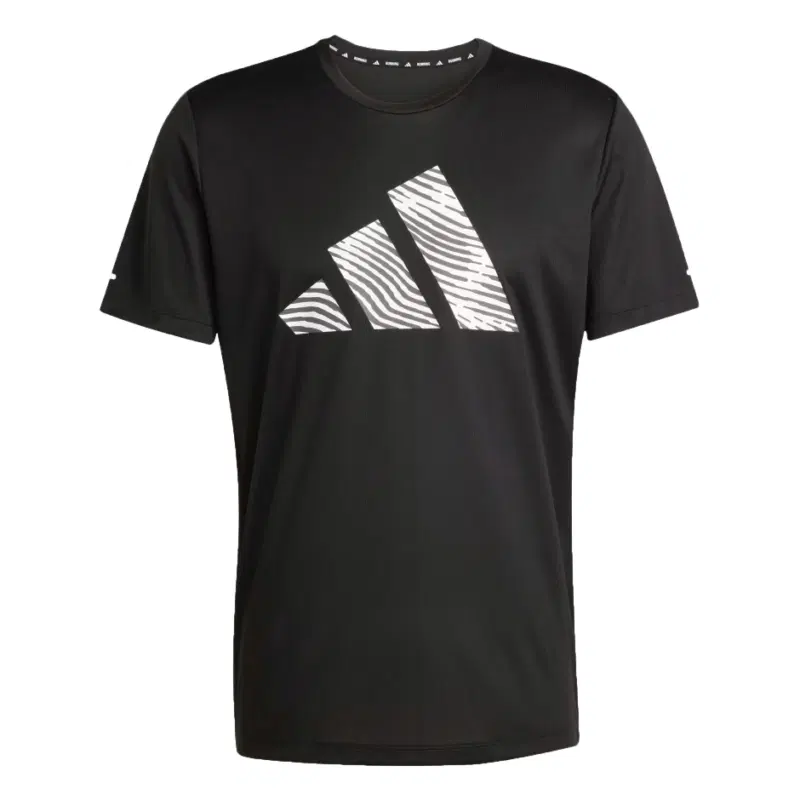 Adidas ADI365 RUNNING ESSENTIALS BRAND LOVE Футболка беговая Черный/Белый