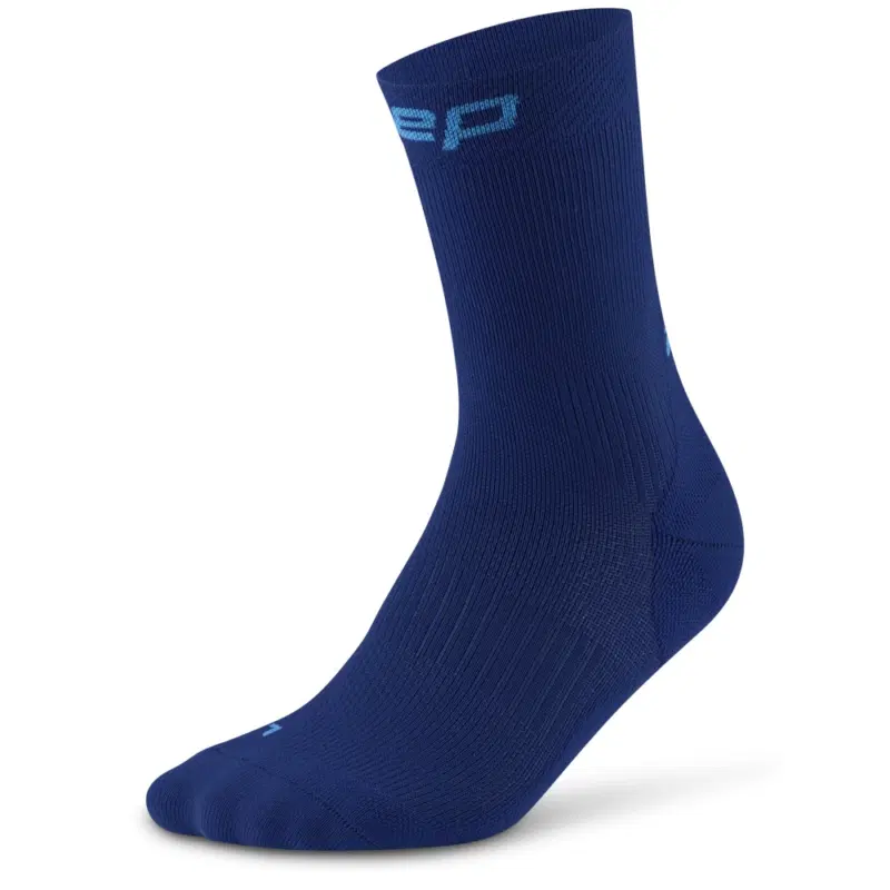 CEP CORE RUN COMPRESSION MID CUT SOCKS 5.0 (W) Компрессионные носки женские Темно-синий