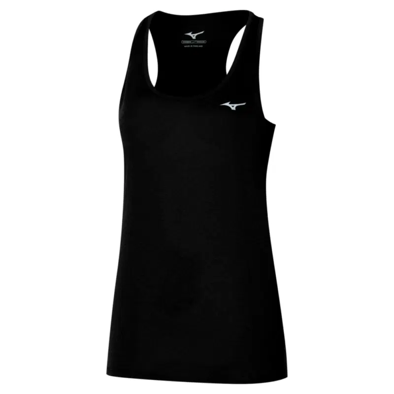 Mizuno IMPULSE CORE TANK (W) Майка беговая женская Черный
