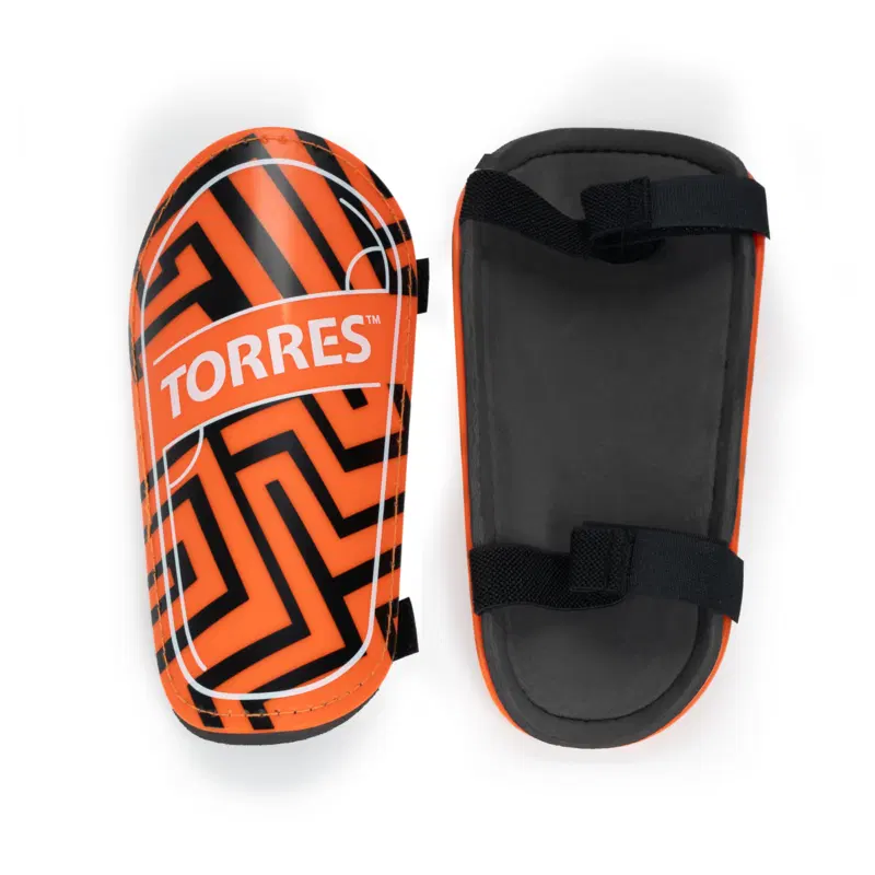 Torres CLUB (FS2307) Щитки футбольные Черный/Оранжевый