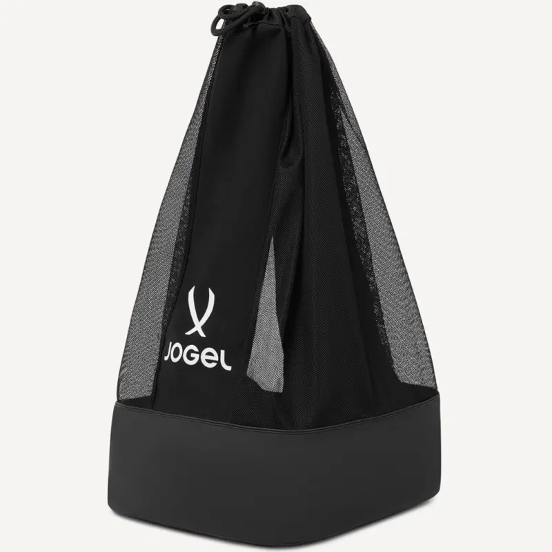 Jögel TEAM BALL BAG 15 Сетка для мячей Черный/Белый