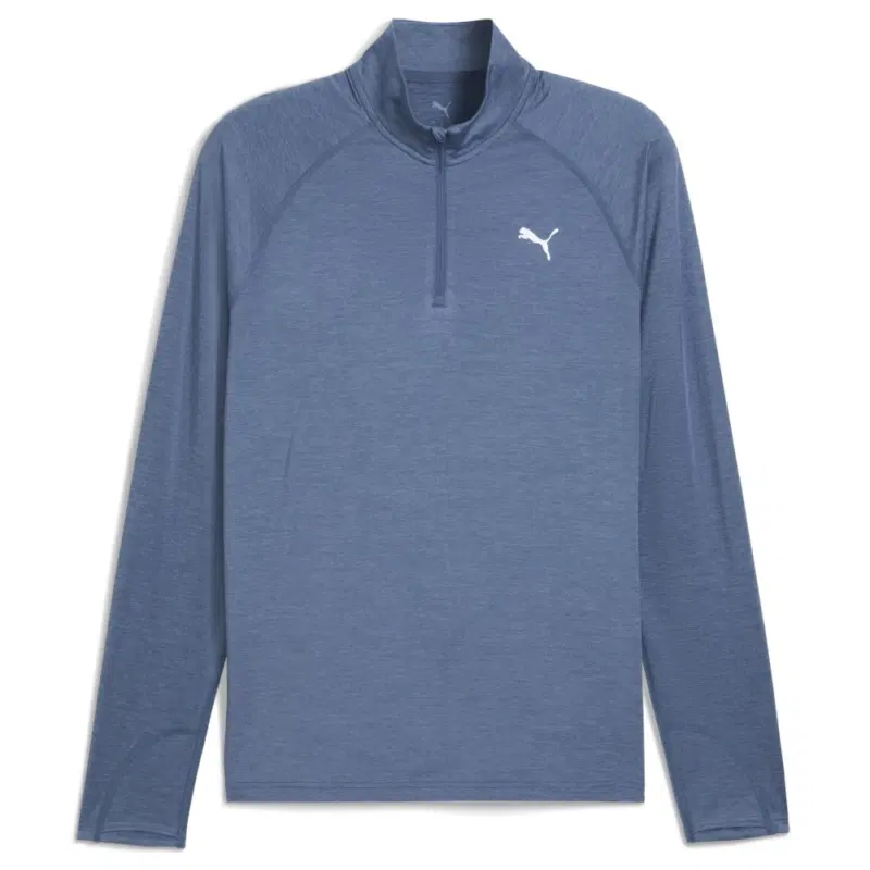 Puma VELOCITY CLOUDSPUN QUARTER-ZIP TOP Лонгслив Синий