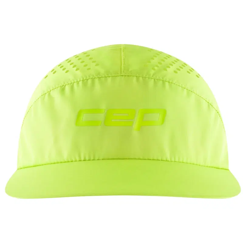 CEP PRO RUN ULTRALIGHT CAP Кепка беговая ультралегкая Салатовый