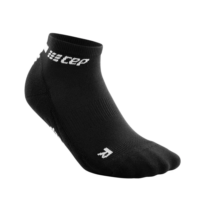CEP THE RUN LOW CUT SOCKS 4.0 Компрессионные короткие носки Черный/Белый