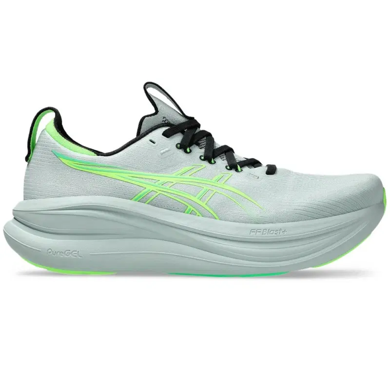 Asics GEL-NIMBUS 28 Кроссовки беговые Голубой/Салатовый