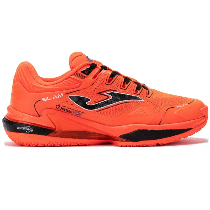 Joma SLAM Кроссовки для падела Оранжевый/Черный