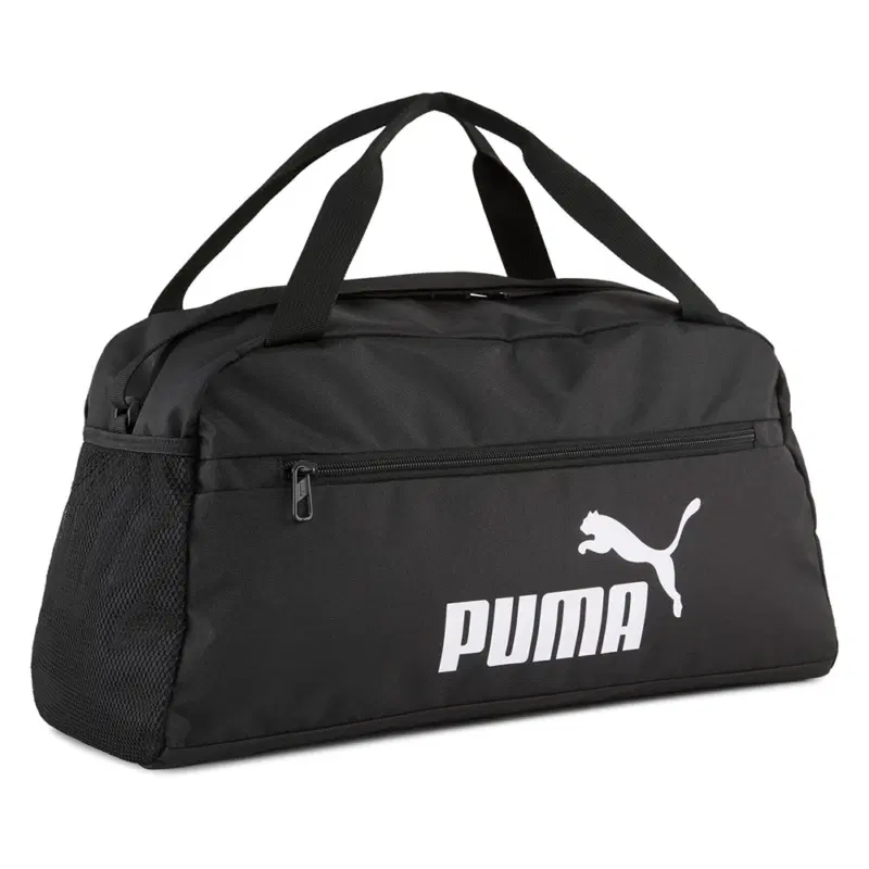 Puma PHASE SMALL SPORTS BAG Сумка спортивная Черный/Белый