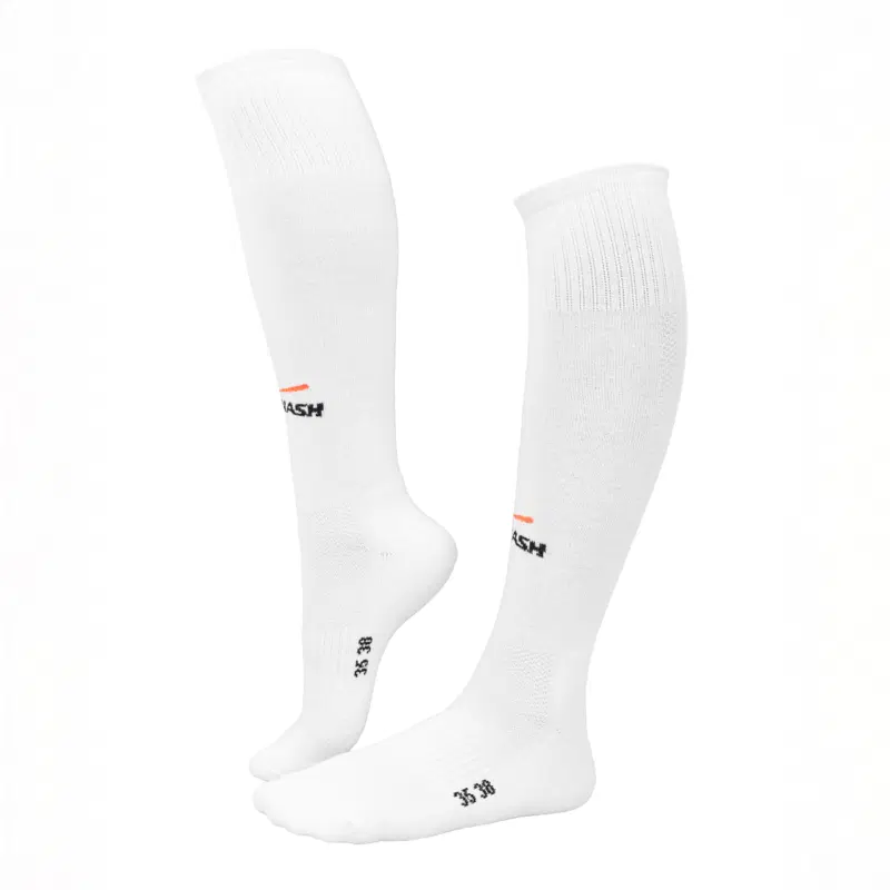 Kinash VOLLEY SOCKS LONG (W) Гольфы волейбольные женские Белый/Черный/Оранжевый