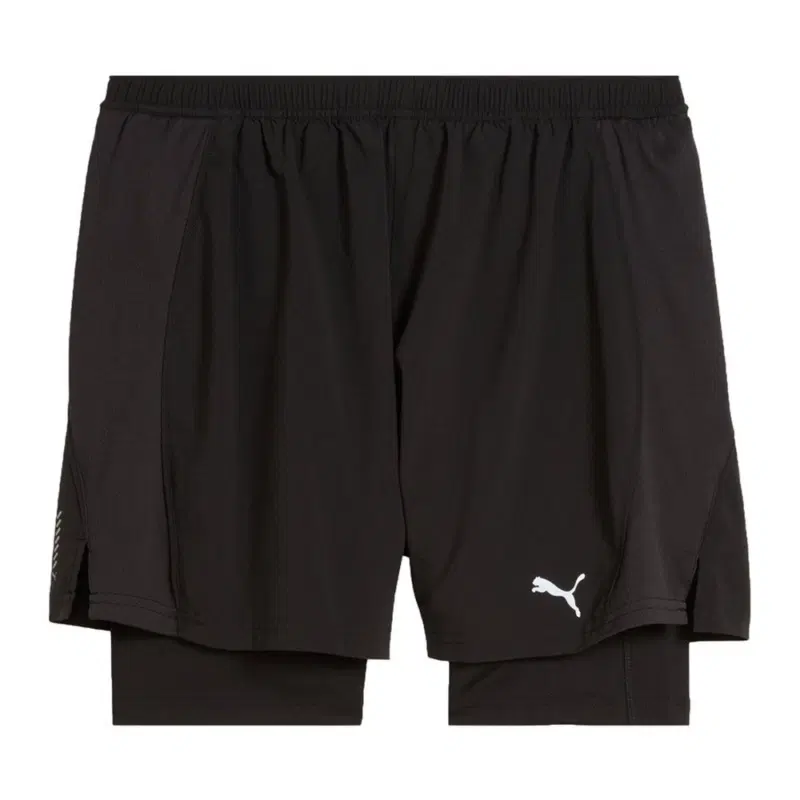 Puma VELOCITY 2 IN 1 RUNNING SHORTS Шорты беговые Черный
