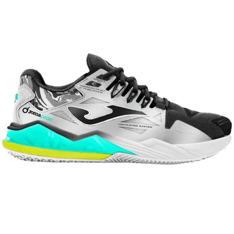 Joma PADEL SPIN Кроссовки для падела Серый/Черный/Голубой