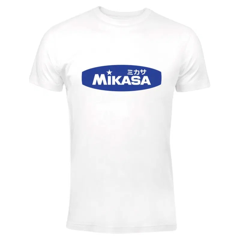 Mikasa MT5035 Футболка Белый/Синий