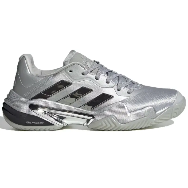 Adidas BARRICADE 13 SILVER EDITION (W) Кроссовки теннисные женские Серебристый