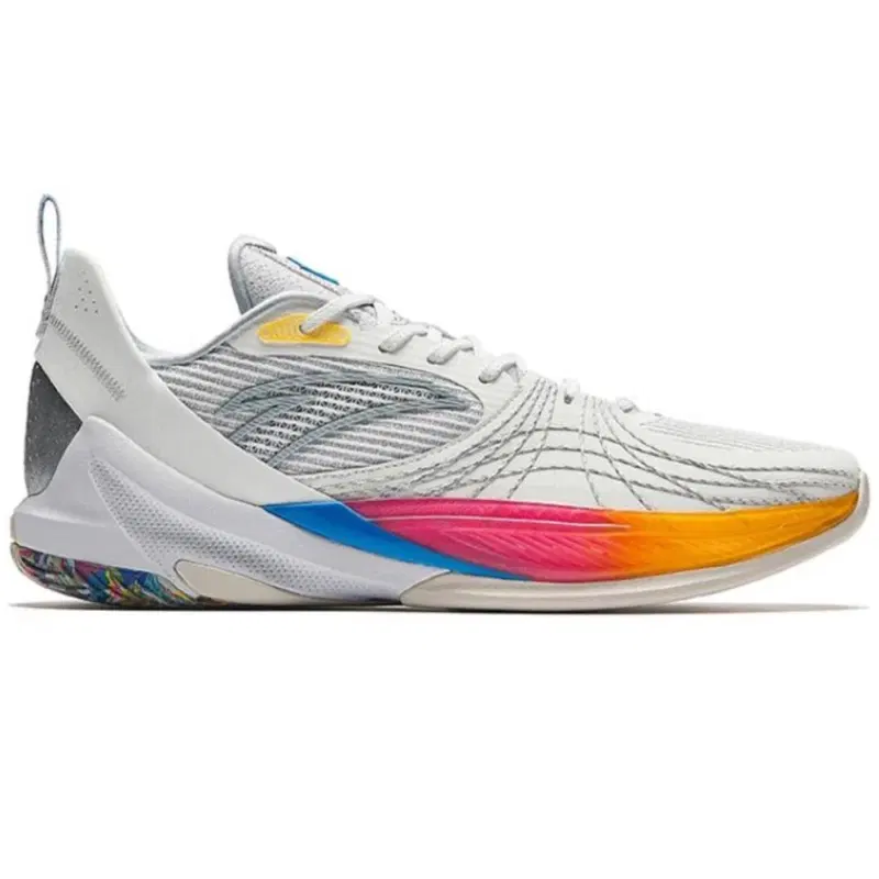 Anta SPEED 6.0 Кроссовки баскетбольные Белый/Серый/Серебристый