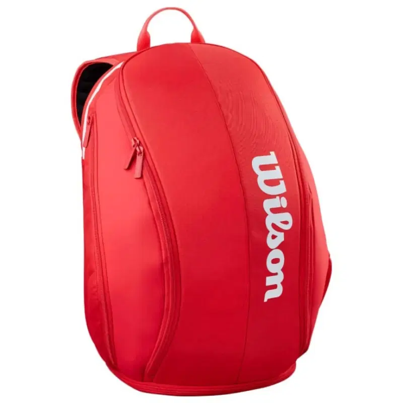 Wilson SUPER TOUR RED 2026 PADEL BACKPACK Рюкзак для падела Красный