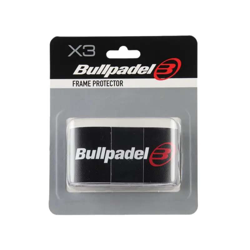 Bullpadel FRAME PROTECTOR Защитная лента на обод падел-ракетки (3шт) Черный