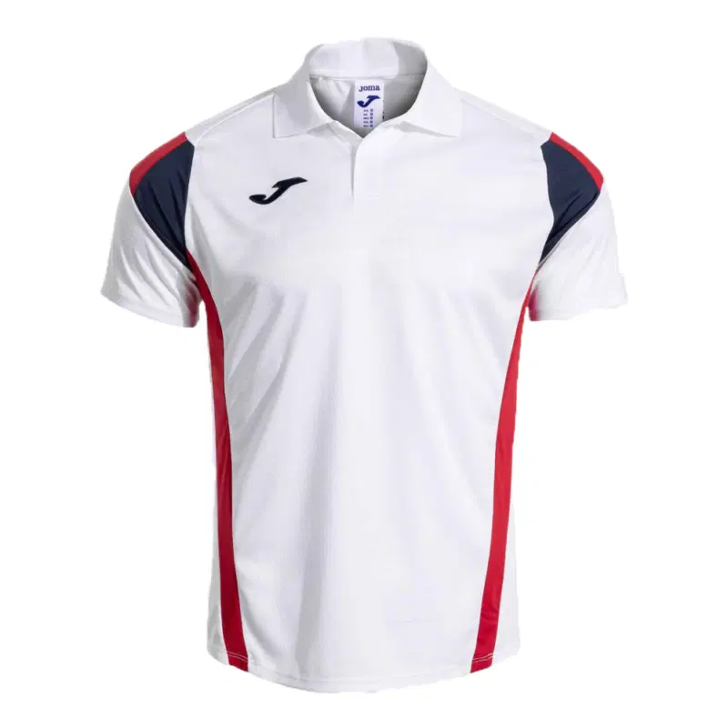 Joma MONTREAL Футболка теннисная Белый/Темно-синий/Красный