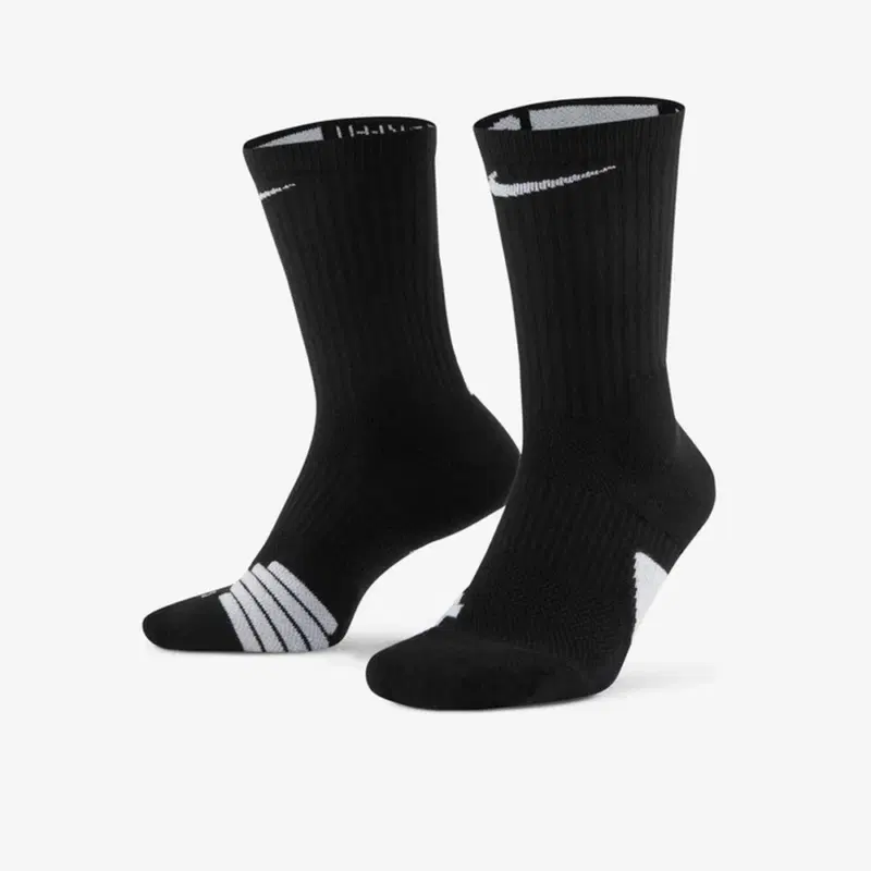 Nike ELITE CREW Носки баскетбольные Черный/Белый