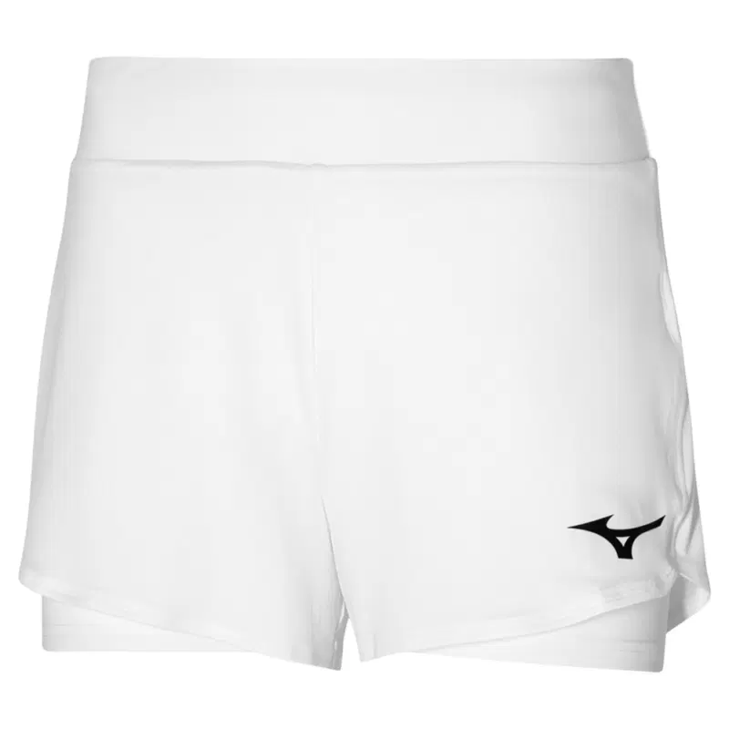 Mizuno FLEX SHORT (W) Шорты теннисные женские Белый
