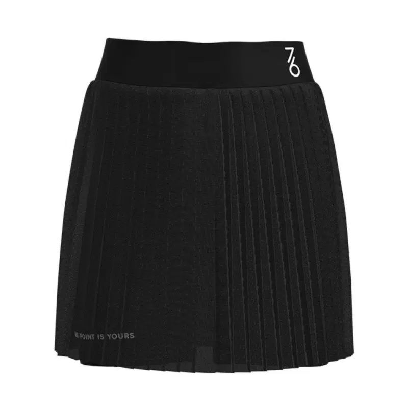 7/6 KRIS SKIRT "BLACK" Юбка теннисная женская Черный