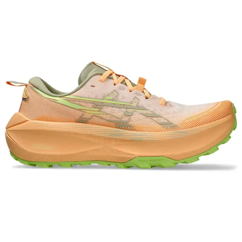 Asics TRABUCO MAX 4 Кроссовки беговые Оранжевый/Зеленый