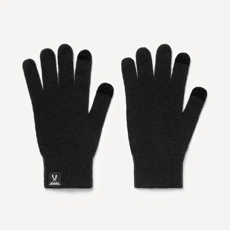 Jögel ESSENTIAL TEAM KNITTED GLOVES Перчатки зимние Черный