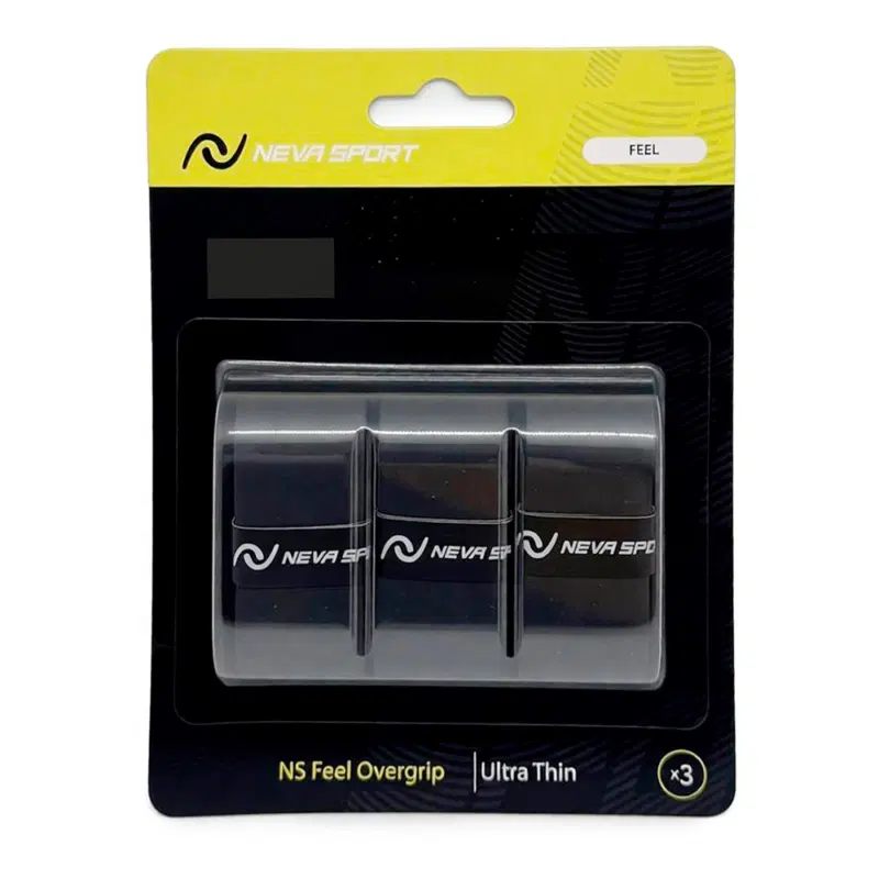 Neva Sport NS FEEL OVERGRIP Овергрип (3 шт) Черный