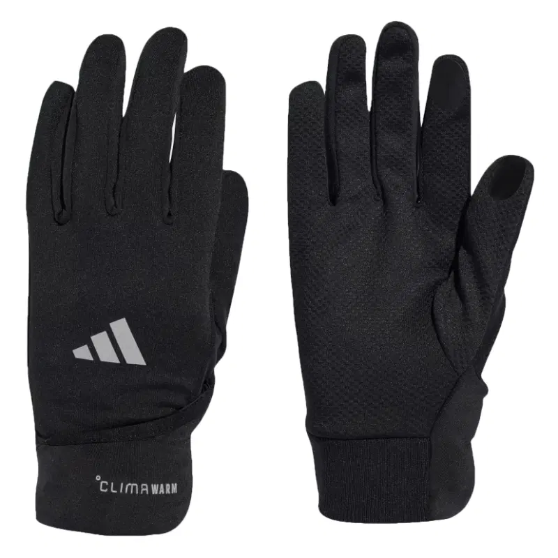 Adidas CLIMAWARM Перчатки-трансформеры беговые Черный