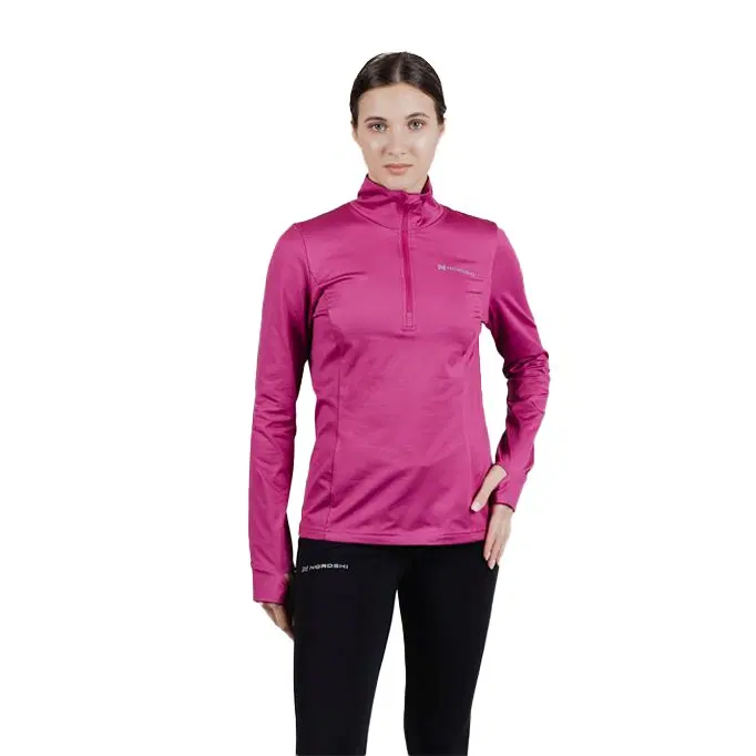 Nordski WARM (W) FUCHSIA Лонгслив женский Розовый