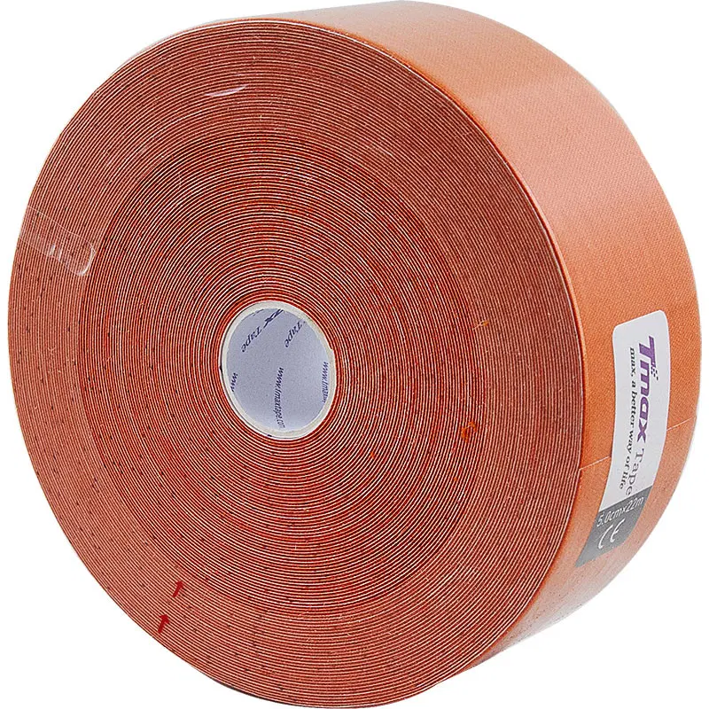 Tmax 22M EXTRA STICKY PINK 5см×22м Кинезиотейп Оранжевый