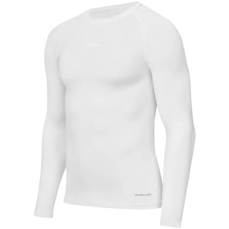 Jogel CAMP 2 PERFORMDRY BASELAYER LS TEE Футболка компрессионная с длинным рукавом Белый