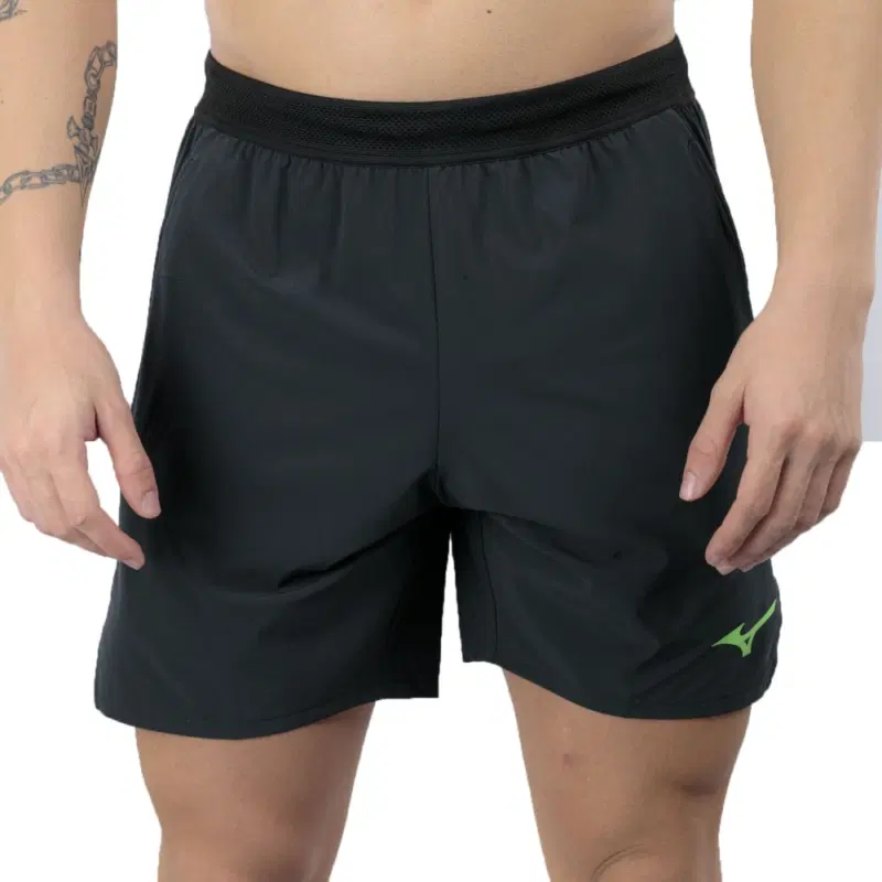 Mizuno STRAGAZER 7IN SHORT Шорты теннисные Черный