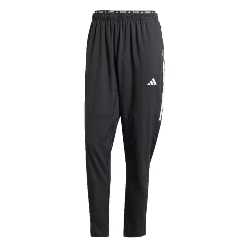 Adidas OWN THE RUN 3-STRIPES Брюки беговые Черный/Белый