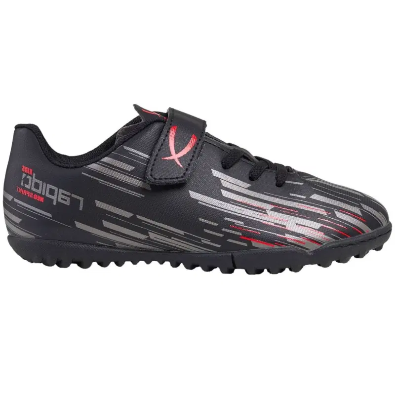 Jögel RAPIDO TF (28-33) Бутсы футбольные многошиповки детские Черный/Серый