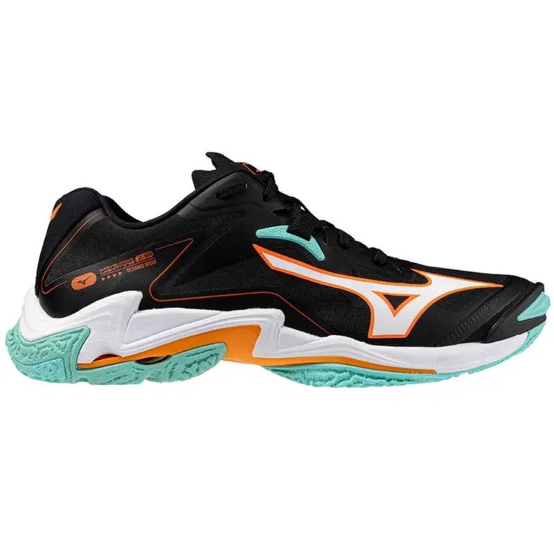 Mizuno WAVE LIGHTNING Z8 Кроссовки волейбольные Черный/Мятный