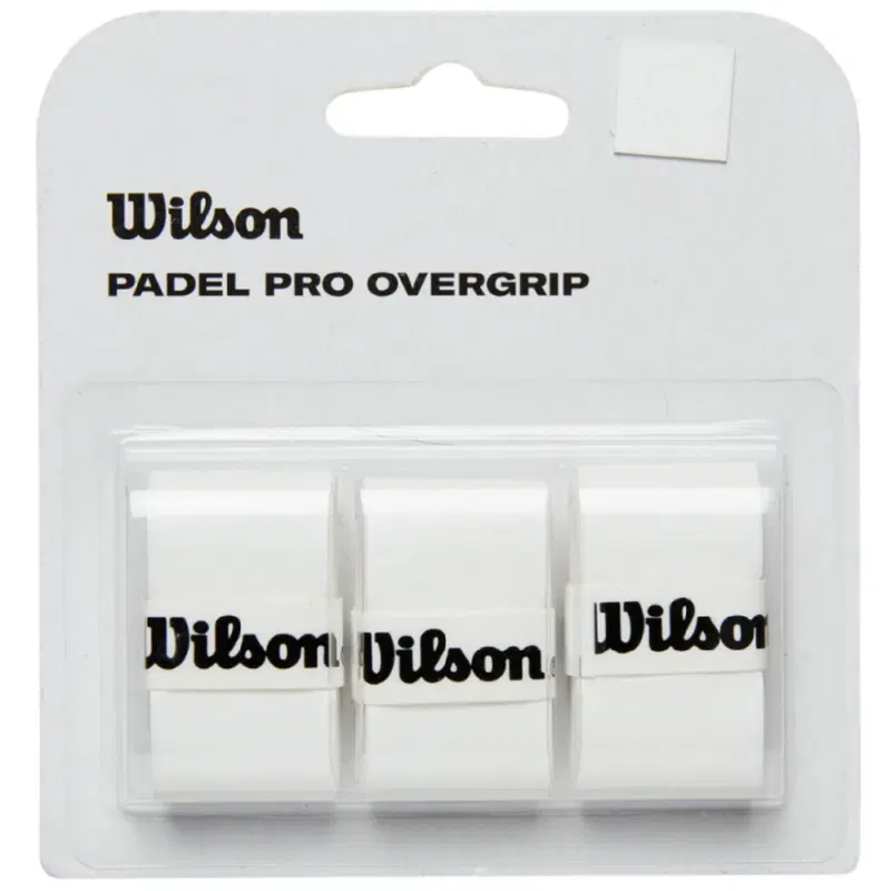 Wilson PADEL PRO OVERGRIP Овергрип для падел-ракеток (3 шт) Белый