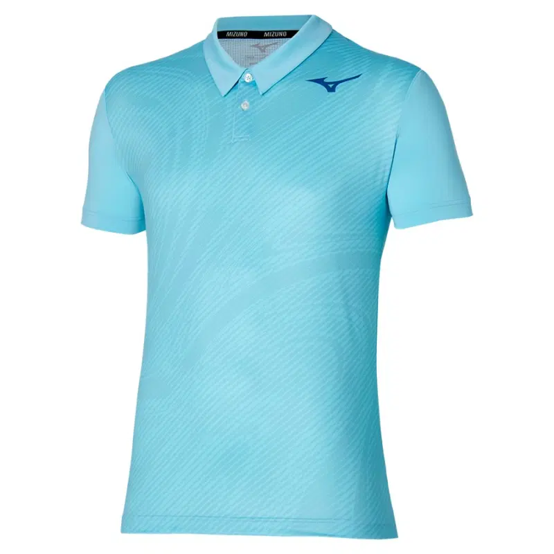 Mizuno CHARGE SHADOW POLO Поло теннисное Голубой/Синий